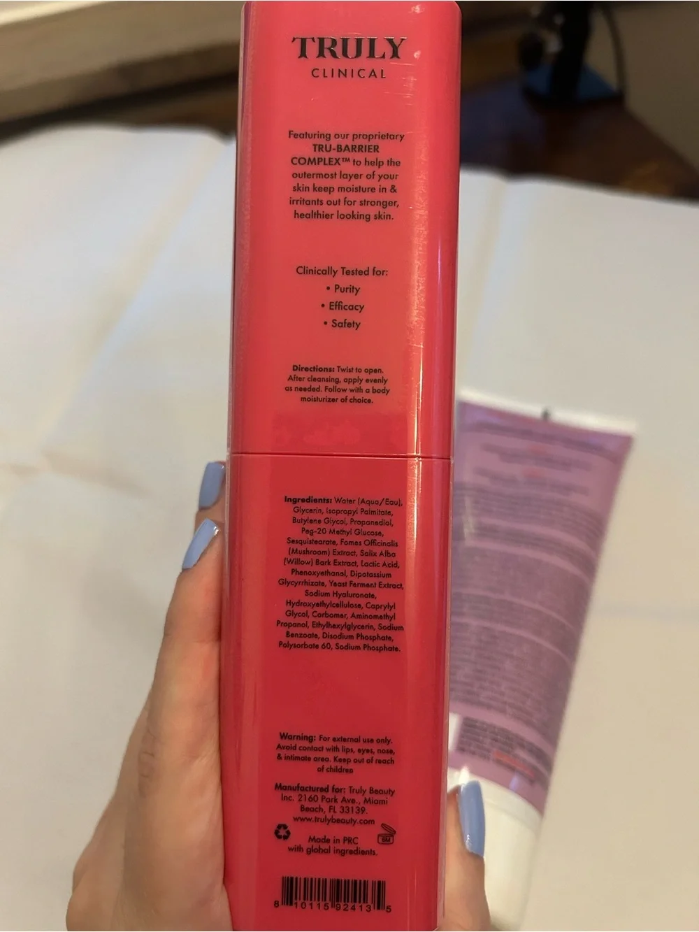 TRULY Pink Body Care Set with Pink & Red Accents